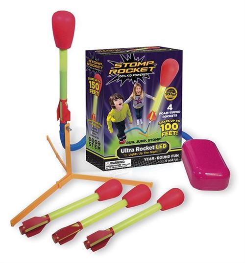 Invento jouets de lancement Ultra Rocket LED 4-pièces