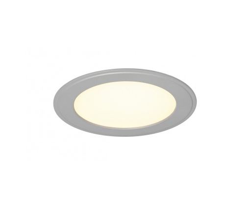 Senser 10, encastré, rond, gris argent, 10w, 3000k