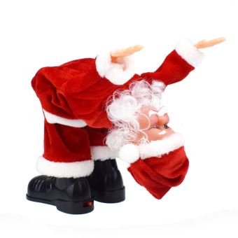 Cadeau De Noel Electrique De Musique A Danser Le Twerk Pere Noel Avec Un Coup De Cascadeurs Doll Jouet Musical Achat Prix Fnac