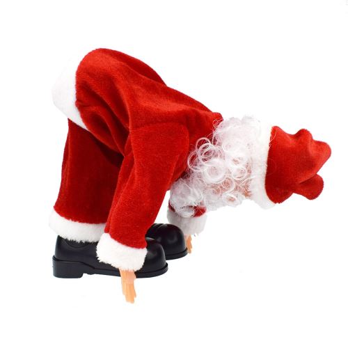Cadeau De Noel Electrique De Musique A Danser Le Twerk Pere Noel Avec Un Coup De Cascadeurs Doll Jouet Musical Achat Prix Fnac