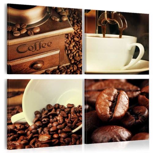 Tableau - Coffee Tasting - Size: 80x80