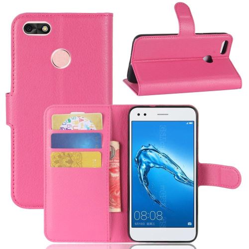 Etui Housse Portefeuille Pour Honor 7C - Rose