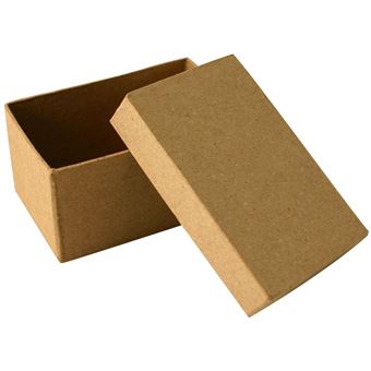 Boîte en carton rectangle 10 cm