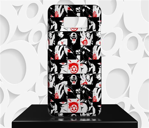 Coque Design Samsung Galaxy S8 MANGA FULLMETAL ALCHEMIST - HAGANE NO RENKINJUTSUSHI - Réf 06