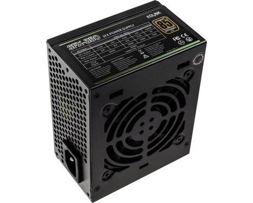 Kolink kl-tech sfx350 80 Plus Bronze Bloc d'alimentation, 350 W Noir