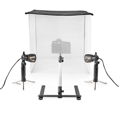 Kit pour studio photo Nedis SKT012WT Bleu / Blanc / Rouge / Noir