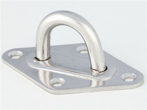Pontet inox pour voile d'ombrage Ø 8 mm