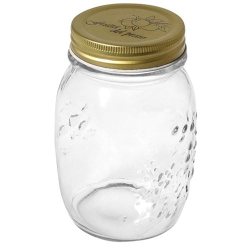 Bocal avec couvercle à visser 50 cl - Rayher