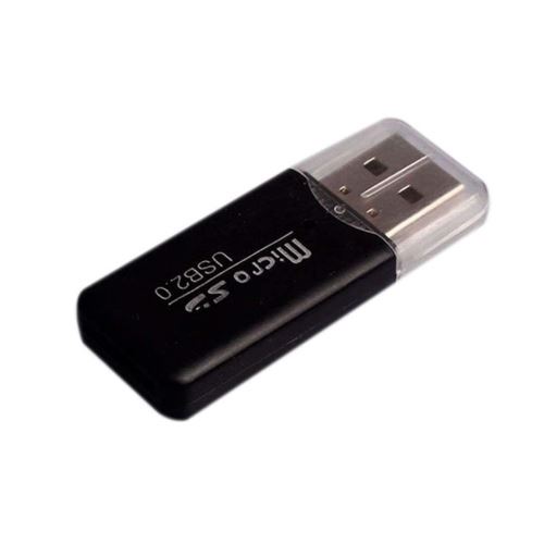 INECK® Mini Clé USB 2.0 Lecteur Carte Adaptateur Stick Mémoire Micro SD TF Card Reader