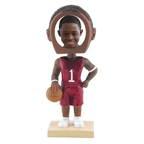 Neil Enterprises, Inc Photo: Joueur de basket-ball Photo: Bobble Head - Ton peau foncée