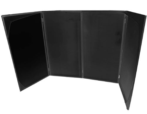Power Acoustics Dj Panel 140 Bl - Panneau décoratif en lycra noir