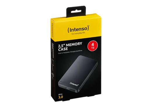 Intenso Memory Case - Disque dur - 4 To - externe (portable) - 2.5\