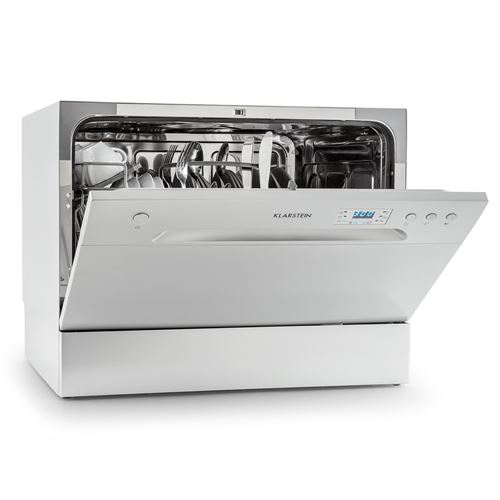 Klarstein Amazonia 6 Mini Lave-Vaisselle 1380W 6 Couverts 49 Db Gris - Classe A+