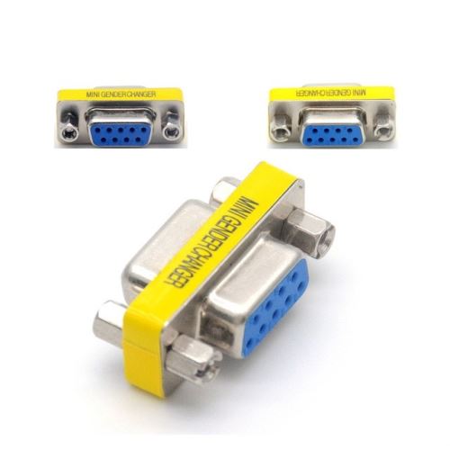 Adaptateur DB9 femelle / femelle