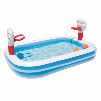 Piscine gonflable enfants avec panier de Basket Bestway 54122 - 1