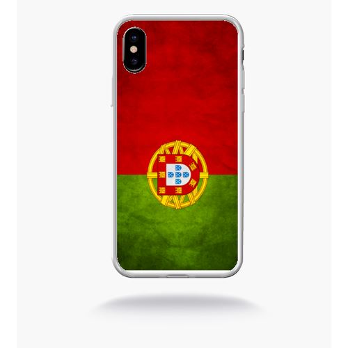 Coque Portugal Compatible Apple Iphone X Bord Transparent