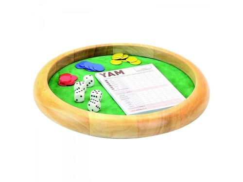 L'Arbre à jouer - Piste de dés en bois - yam - 421 - diamètre 35 cm