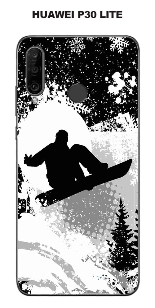 Coque Huawei P30 Lite design ski1