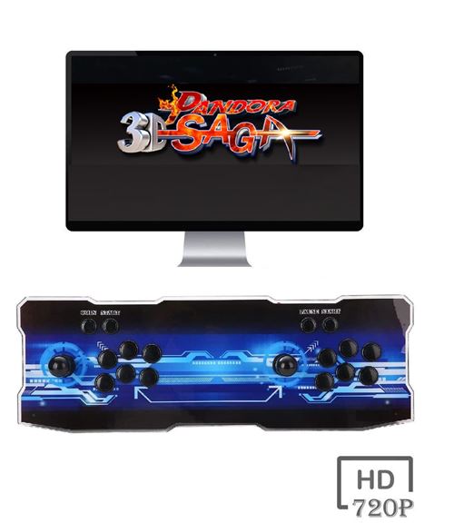 Pandora Box 3D console de jeu d'arcade rétro HD avec 3680 jeux