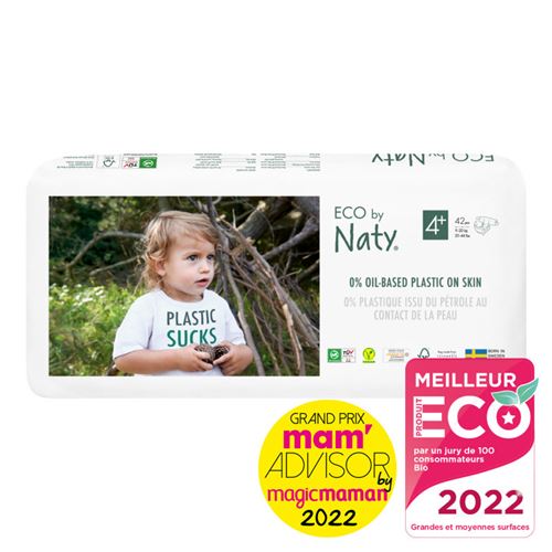 Naty Couches Ecologiques T4+ X 42