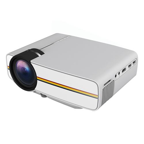 YG-400 1000 Lumens 800 * 480 Prise en charge 1080P USB HDMI Mini Projecteur LED