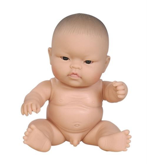 Mini Bebe Garcon Asie Nu Bouche Fermee Poupon Achat Prix Fnac
