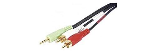 Dexlan - Cordon Audio Stéréo - Jack 3.5 mm vers 2 RCA - 10 m - Image 3