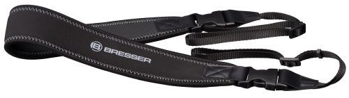 Bandoulière pour Appareil photo/Jumelles BRESSER Exclusive avec un Rembourrage confortable antidérapant de 6 mm d’Èpaisseur