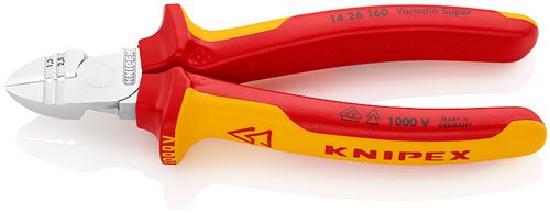 Knipex 14 26 160 VDE Diagonal Insulation Stripper 160mm