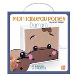 Kit Diamond Painting - tableau Poney - Graine Créative