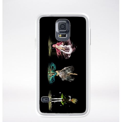 Coque Trio De Manga Filles Compatible Samsung Galaxy S5 Transparent