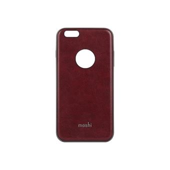 moshi iGlaze Napa - Coque de protection pour téléphone portable - cuir vegan - rouge bordeaux - 1