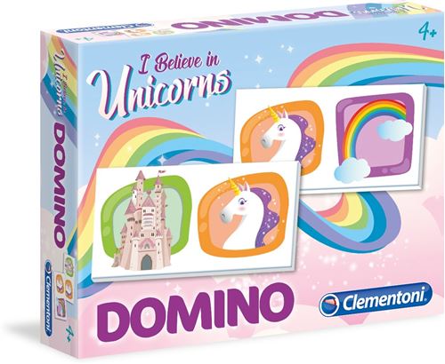 Clementoni domino Unicorns 28 cartes junior