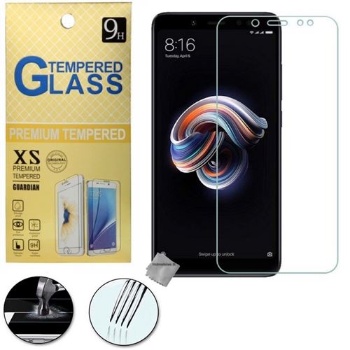 Film de protection vitre verre trempe transparent pour Xiaomi Redmi Note 5