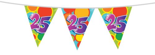 Haza Original ligne du drapeau multicolore 25 ans 10 mètres