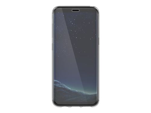 OtterBox Clearly Protected Skin - Coque de protection pour téléphone portable - noir, transparent - avec protecteur d'écran Alpha Glass - pour Samsung Galaxy S8