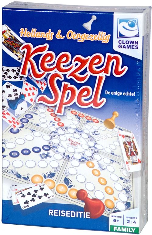Clown Games Keezen jeu de voyage
