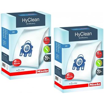 5 X 3D Type Hyclean Gn Sacs Et Filtres Pour Miele 