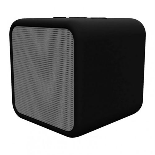 Enceinte Bluetooth Sans Fil Kubic Box 300 mAh 5W Noir