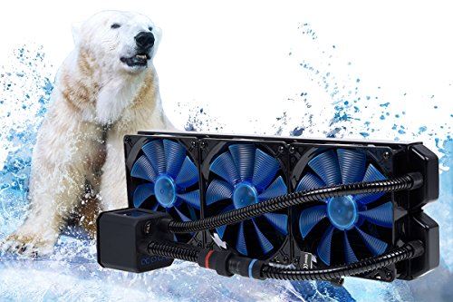 Alphacool 11390 Eisbaer 420 CPU Noir Refroidissement par Eau Kits et AiO