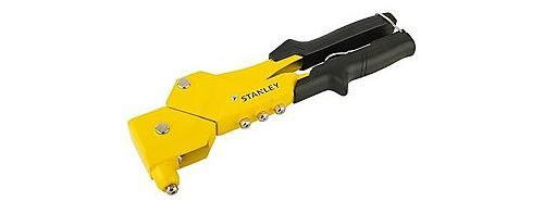Pince à rivets aveugles Stanley MR77, tête pivotante