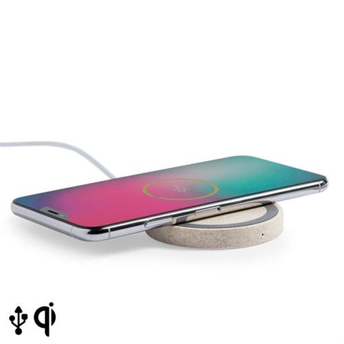 Chargeur Sans Fil pour Smartphones 16535 Épi de blé Abs - Couleur Naturalьnyj