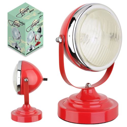 Luminaire en forme de Phare rouge