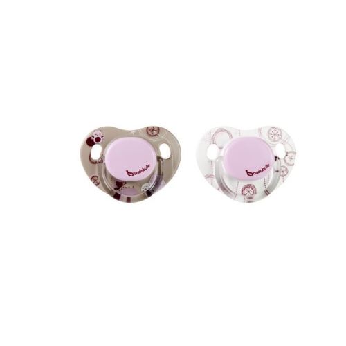 BADABULLE Sucettes physio +12M x2 Fille