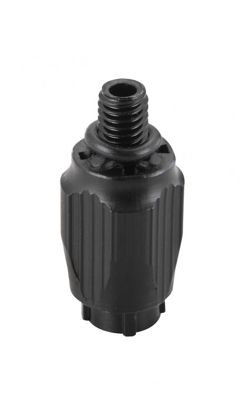 Elvedes boulons de réglage du câble préparent M5 aluminium noir 2 pièces