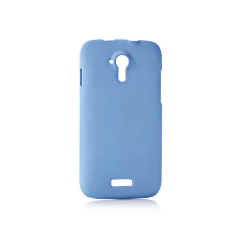 Coque rigide bleue clair toucher gomme pour Wiko Cink Five