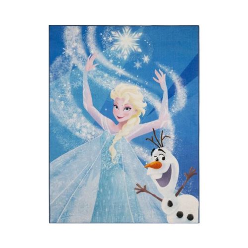 Tapis Elsa La reine des neiges et olaf Disney 95 x 125 cm