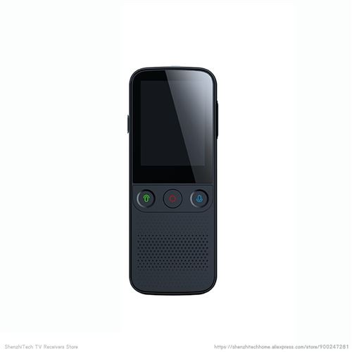Traducteur T10Pro 2.4 inch écran 137 langues de traduction Wifi Noir