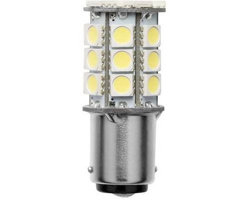 Barthelme Voyant de signalisation LED BA15d blanc lumière du jour 10 V/DC, 30 V/DC, 10 V/AC, 18 V/AC 350 lm 52143015