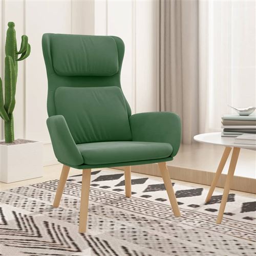 Vidaxl Vert/Clair Chaise De Relaxation - Image 3